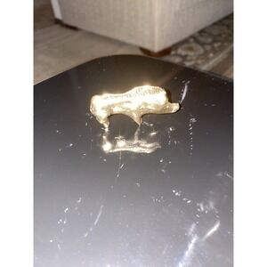 2 1/4" Brass Bore Or Warthog Figurine Or Paperweight